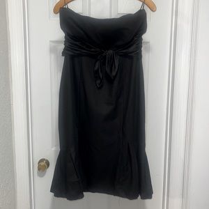 Bebe black dress large